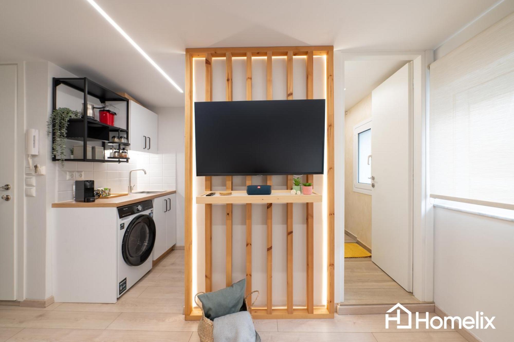 Roomaki - New & Stylish Studio In The Center With Parking Chalkís Eksteriør billede